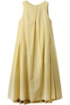 【スリー ドッツ/three dots】のコットンリネン ドレス イエロー|ID:prp329100004447305