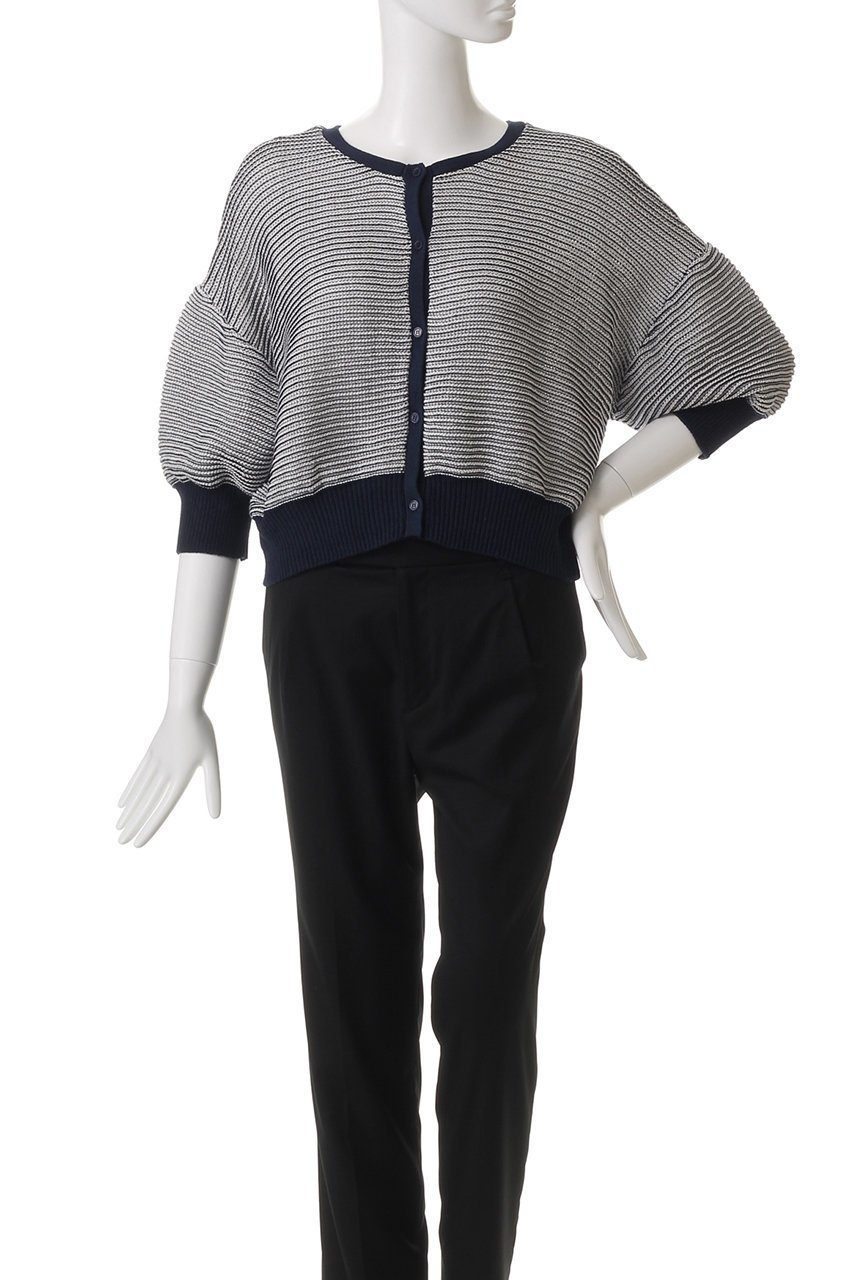 【スリー ドッツ/three dots】のメッシュ ハイツイストコットン カーディガン 人気、トレンドファッション・服の通販 founy(ファニー) 　ファッション　Fashion　レディースファッション　WOMEN　トップス・カットソー　Tops/Tshirt　ニット　Knit Tops　カーディガン　Cardigans　カーディガン　Cardigan　シンプル　Simple　メッシュ　Mesh　モダン　Modern　ワイド　Wide　夏　Summer　NEW・新作・新着・新入荷　New Arrivals　春　Spring　S/S・春夏　Ss・Spring/Summer　other-2|ID: prp329100004447306 ipo3291000000031254461