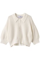 【スリー ドッツ/three dots】のメッシュ ハイツイストコットン ポロ 人気、トレンドファッション・服の通販 founy(ファニー) ファッション Fashion レディースファッション Fashion for Women トップス・カットソー Cut & Sew Tops ニット Knit Tops & Sweaters カジュアルプルオーバー・ニットトップス Pullovers & Knit Tops / Casual Pullovers エレガント 上品 Elegant シンプル Simple, Minimal バランス Balance, Style Balance ポロシャツ Polo Shirt, Collared Tee メッシュ Mesh, Net Fabric モダン Modern, Contemporary 夏 Summer 春 Spring S/S・春夏 SS, Spring/Summer, Warm Season thumbnail ホワイト|ID: prp329100004447307 ipo3291000000032791423