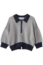 【スリー ドッツ/three dots】のメッシュ ハイツイストコットン ポロ 人気、トレンドファッション・服の通販 founy(ファニー) ファッション Fashion レディースファッション Fashion for Women トップス・カットソー Cut & Sew Tops ニット Knit Tops & Sweaters カジュアルプルオーバー・ニットトップス Pullovers & Knit Tops / Casual Pullovers エレガント 上品 Elegant シンプル Simple, Minimal バランス Balance, Style Balance ポロシャツ Polo Shirt, Collared Tee メッシュ Mesh, Net Fabric モダン Modern, Contemporary 夏 Summer 春 Spring S/S・春夏 SS, Spring/Summer, Warm Season thumbnail ホワイト/ネイビー|ID: prp329100004447307 ipo3291000000032791426
