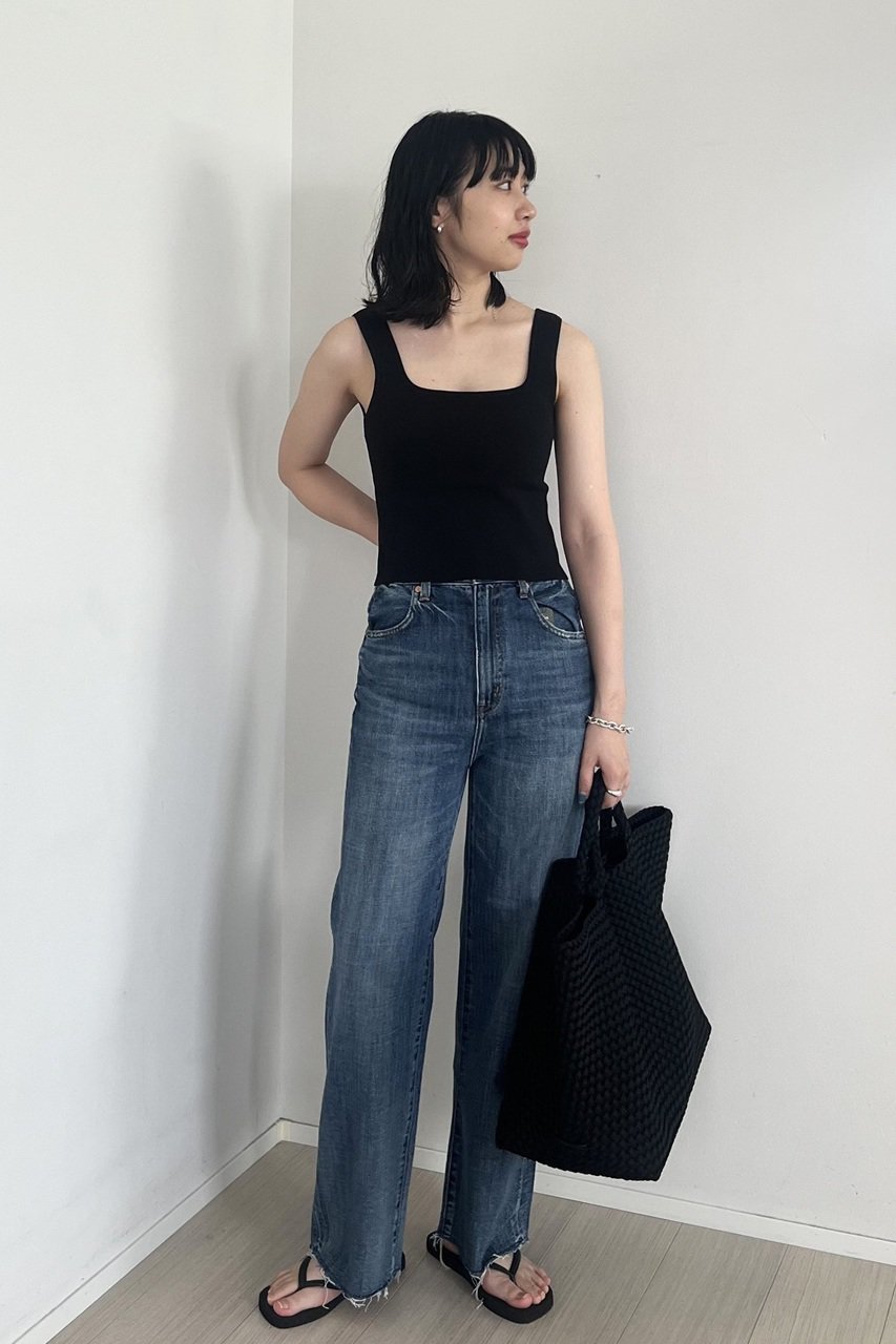 【レッドカード トーキョー/RED CARD TOKYO】のManoa ストレートデニムパンツ 人気、トレンドファッション・服の通販 founy(ファニー) 　ファッション　Fashion　レディースファッション　Fashion for Women　パンツ　Pants & Trousers　デニムパンツ・ジーンズ・美脚デニム　Denim Jeans & Pants　カットオフ　Cut-Off Design　ストレート　Straight, Straight Cut　デニム　Denim, Jeans Material　ロング　Long, Long-Length　夏　Summer　other-6|ID: prp329100004448363 ipo3291000000032795306