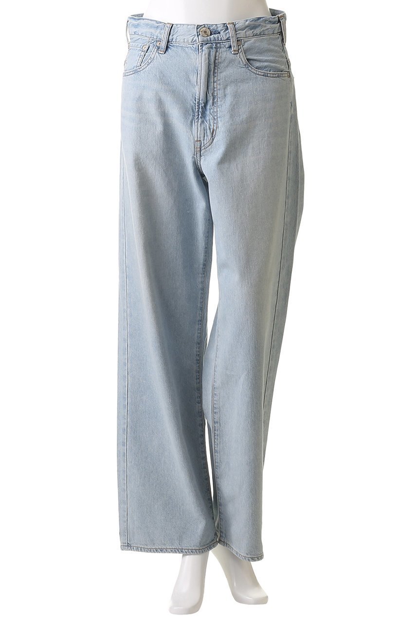 【ニードバイ ヘリテイジ/NEEDBY heritage】のKOH ワイドストレートデニムパンツ 人気、トレンドファッション・服の通販 founy(ファニー) 　ファッション　Fashion　レディースファッション　Ladies' Fashion Online　パンツ　Pants　デニムパンツ　Denim Pants　サンダル　Sandals　シューズ　Shoes　ストレート　Straight　スニーカー　Sneakers　スマート　Smart　デニム　Denim　ワイド　Wide　人気　Popularity　今季　This Season　other-2|ID: prp329100004448367 ipo3291000000031254117