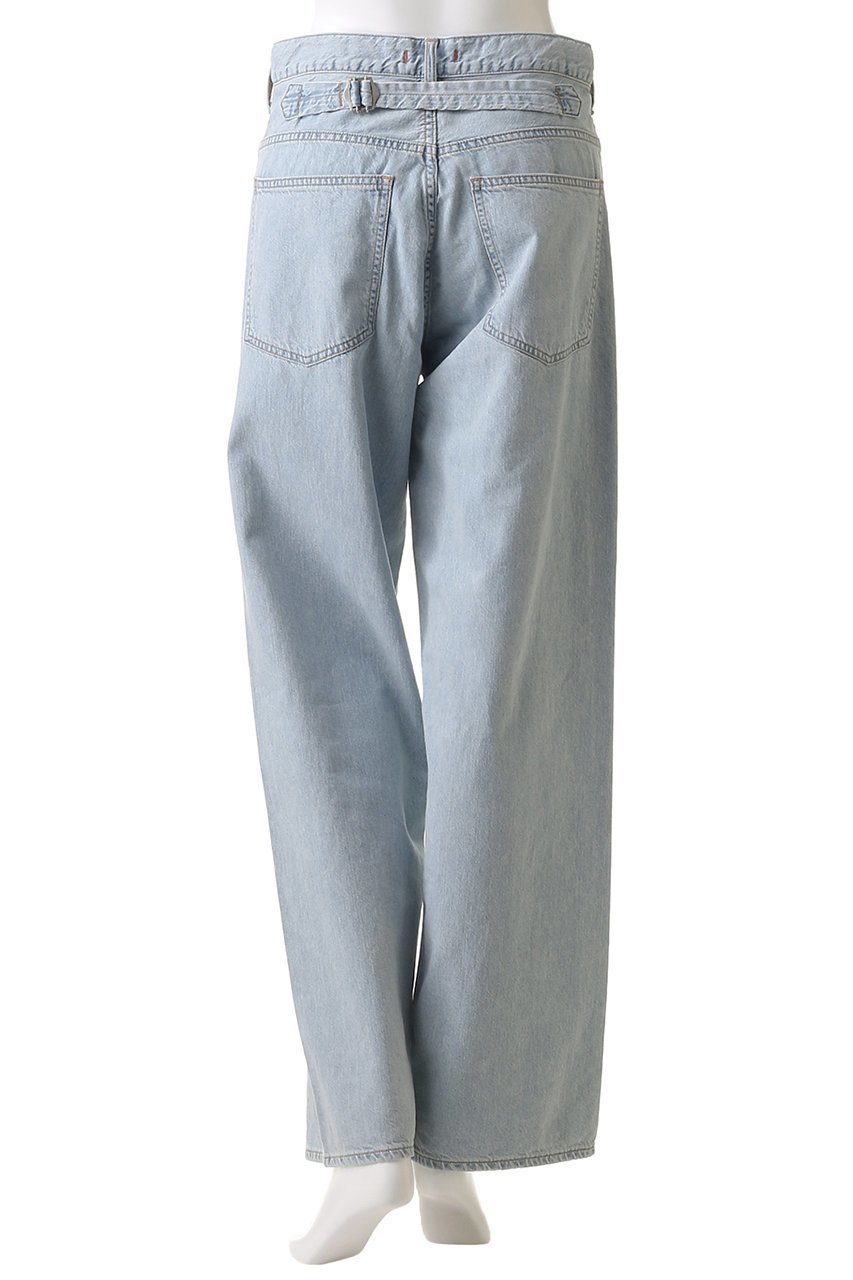 【ニードバイ ヘリテイジ/NEEDBY heritage】のKOH ワイドストレートデニムパンツ 人気、トレンドファッション・服の通販 founy(ファニー) 　ファッション　Fashion　レディースファッション　Ladies' Fashion Online　パンツ　Pants　デニムパンツ　Denim Pants　サンダル　Sandals　シューズ　Shoes　ストレート　Straight　スニーカー　Sneakers　スマート　Smart　デニム　Denim　ワイド　Wide　人気　Popularity　今季　This Season　other-4|ID: prp329100004448367 ipo3291000000031254121
