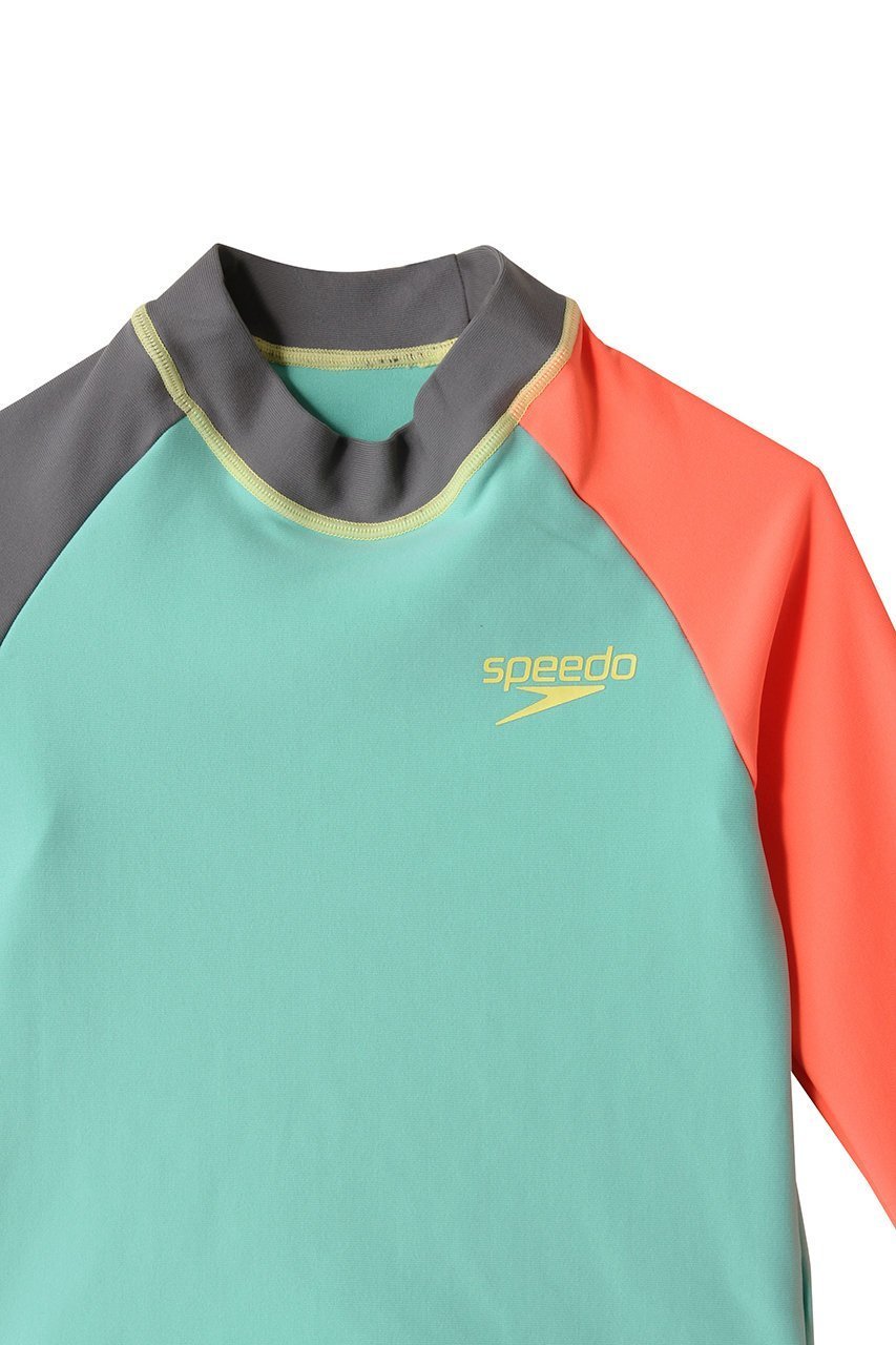 【スピード/Speedo / KIDS】の【KIDS】キッズユニセックスラッシュガード 人気、トレンドファッション・服の通販 founy(ファニー) 　ファッション　Fashion　キッズファッション　KIDS　アウトドア　Outdoor　ストレッチ　Stretch　スポーツ　Sports　ブロック　Block　other-3|ID: prp329100004448370 ipo3291000000031239847