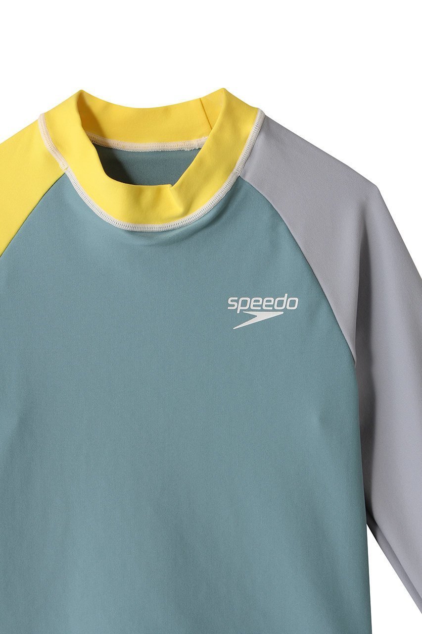 【スピード/Speedo / KIDS】の【KIDS】キッズユニセックスラッシュガード 人気、トレンドファッション・服の通販 founy(ファニー) 　ファッション　Fashion　キッズファッション　Fashion for Kids　アウトドア　Outdoor Clothing　ストレッチ　Stretch, Stretchy Fabric　スポーツ　Sports, Activewear　ブロック　Block, Solid Block Pattern　other-3|ID: prp329100004448370 ipo3291000000032842935