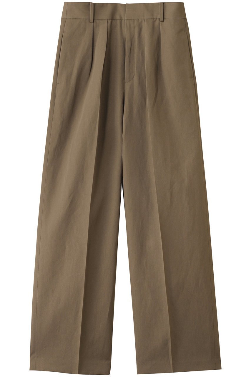 【エステータ/esteta】のウールリネンタックワイドパンツ インテリア・キッズ・メンズ・レディースファッション・服の通販 founy(ファニー) ファッション Fashion レディースファッション Fashion for Women パンツ Pants & Trousers リネン Linen, Linen Fabric リラックス Relax, Relaxed Fit カーキ|ID: prp329100004448380 ipo3291000000035068422