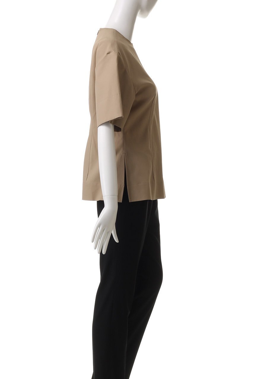 【バウト/BOWTE】のFINX COTTON ダブルクロースオーガン Tブラウス 人気、トレンドファッション・服の通販 founy(ファニー) 　ファッション　Fashion　レディースファッション　WOMEN　トップス・カットソー　Tops/Tshirt　シャツ/ブラウス　Shirts/Blouses　エレガント 上品　Elegant　ショート　Short　シルク　Silk　シンプル　Simple　スリット　Slit　スリーブ　Sleeve　ダブル　Double　フィット　Fit　再入荷　Restock/Back In Stock/Re Arrival　other-3|ID: prp329100004448382 ipo3291000000031254199