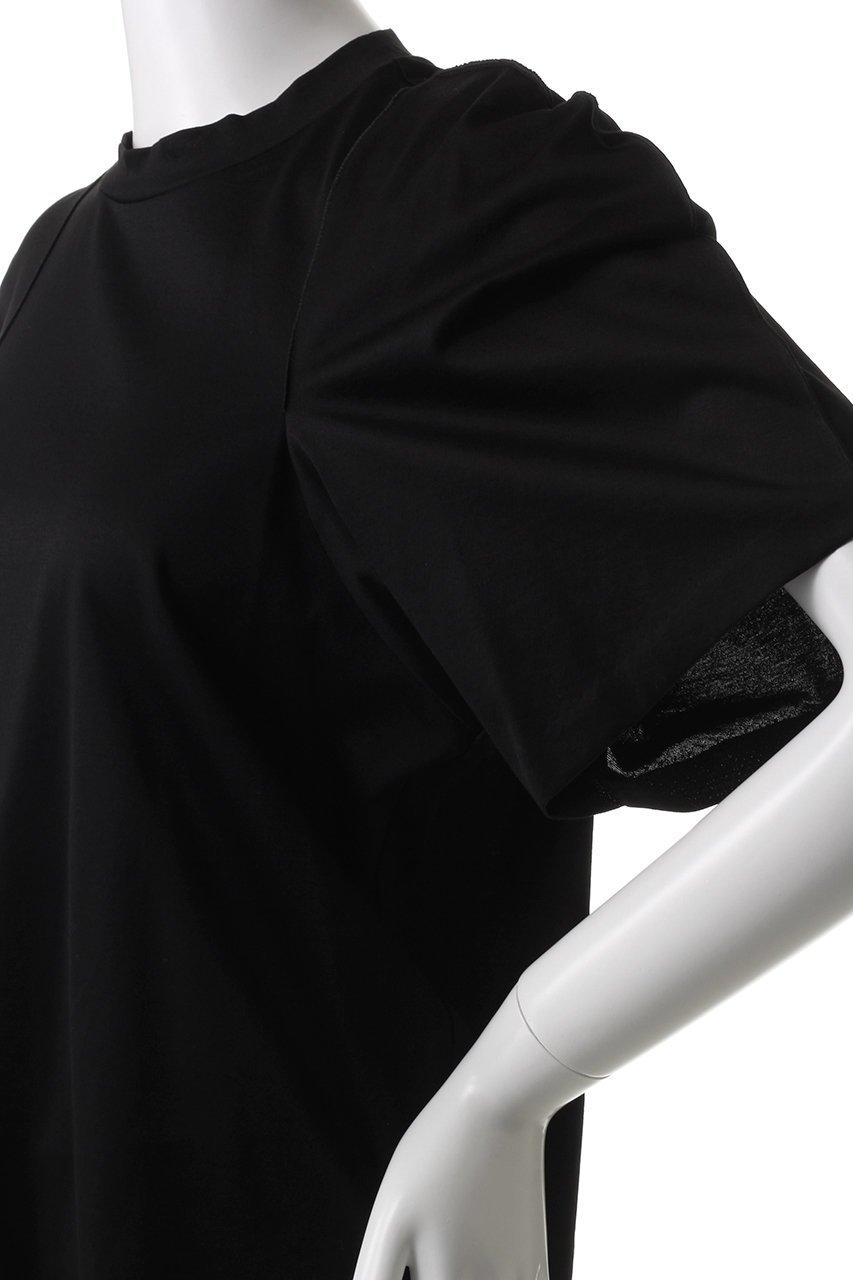【バウト/BOWTE】のSUPIMA COTTON ジャージーサークルスリーブTシャツ 人気、トレンドファッション・服の通販 founy(ファニー) 　ファッション　Fashion　レディースファッション　WOMEN　トップス・カットソー　Tops/Tshirt　シャツ/ブラウス　Shirts/Blouses　ロング / Tシャツ　T-Shirts　カットソー　Cut and Sewn　コンシャス　Conscious　ショート　Short　スリーブ　Sleeve　トレンド　Trend　ドレープ　Drape　再入荷　Restock/Back In Stock/Re Arrival　other-5|ID: prp329100004448384 ipo3291000000031325315