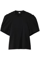 【バウト/BOWTE】のSUPIMA COTTON ジャージーサークルスリーブTシャツ ブラック|ID:prp329100004448384