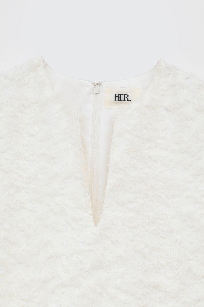 【ハー/HER.】のカットジャカードペプラムブラウス 人気、トレンドファッション・服の通販 founy(ファニー) 　ファッション　Fashion　レディースファッション　WOMEN　トップス・カットソー　Tops/Tshirt　キャミソール / ノースリーブ　No Sleeves　シャツ/ブラウス　Shirts/Blouses　おすすめ　Recommend　コンパクト　Compact　ジャカード　Jacquard　セットアップ　Set Up　ノースリーブ　No Sleeve　ペプラム　Peplum　ワイド　Wide　other-2|ID: prp329100004449454 ipo3291000000031253938