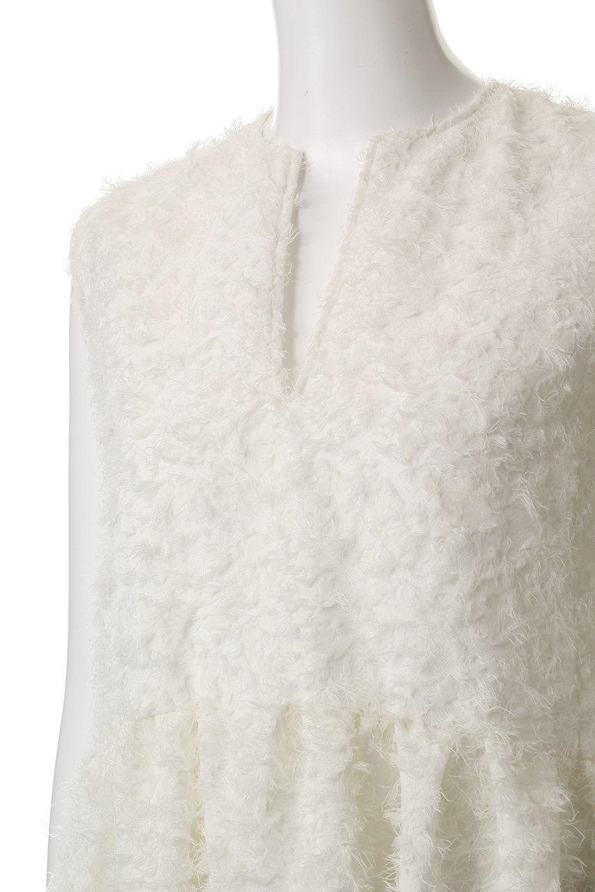 【ハー/HER.】のカットジャカードペプラムブラウス 人気、トレンドファッション・服の通販 founy(ファニー) 　ファッション　Fashion　レディースファッション　Fashion for Women　トップス・カットソー　Cut & Sew Tops　キャミソール&ノースリーブ　Camisoles & Sleeveless Tops　シャツ・ブラウス・オフィスカジュアル　Elegant Blouses & Button-Ups　おすすめ　Recommended / Our Picks　コンパクト　Compact, Small Size　ジャカード／ジャガード　Jacquard, Woven Pattern　セットアップ　Set-Up, Coordinated Outfit　ノースリーブ　Sleeveless, No-Sleeve　ペプラム　Peplum, Flared Hem　ワイド　Wide, Wide Fit　other-5|ID: prp329100004449454 ipo3291000000032648726