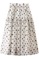 【ランバン オン ブルー/LANVIN en Bleu】のfleurettezジャガードスカート オフ|ID: prp329100004449459 ipo3291000000032824296