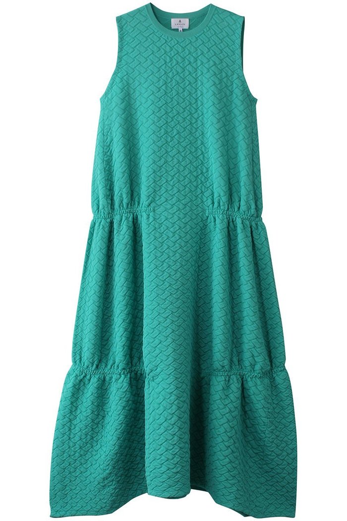 【ランバン オン ブルー/LANVIN en Bleu】のジャガードニットフレアワンピース インテリア・キッズ・メンズ・レディースファッション・服の通販 founy(ファニー) https://founy.com/ ファッション Fashion レディースファッション Fashion for Women ワンピース Dresses チュニック Tunic Tops & Dresses ギャザー Gathered, Ruffled シアー Sheer, See-Through チュニック Tunic, Long Top ファブリック Fabric, Textile フレア Flare, Flared ロング Long, Long-Length |ID: prp329100004449465 ipo3291000000032865718