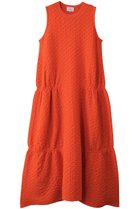 【ランバン オン ブルー/LANVIN en Bleu】のジャガードニットフレアワンピース 人気、トレンドファッション・服の通販 founy(ファニー) ファッション Fashion レディースファッション Fashion for Women ワンピース Dresses チュニック Tunic Tops & Dresses ギャザー Gathered, Ruffled シアー Sheer, See-Through チュニック Tunic, Long Top ファブリック Fabric, Textile フレア Flare, Flared ロング Long, Long-Length thumbnail オレンジ|ID: prp329100004449465 ipo3291000000032865733