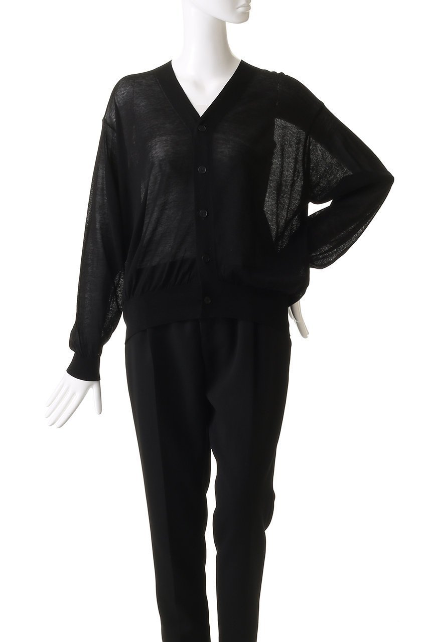 【エイトン/ATON】のCOMPACT コットンVネック ニット カーディガン 人気、トレンドファッション・服の通販 founy(ファニー) 　ファッション　Fashion　レディースファッション　WOMEN　トップス・カットソー　Tops/Tshirt　ニット　Knit Tops　カーディガン　Cardigans　Vネック　V-Neck　カーディガン　Cardigan　シルク　Silk　ジャージ　Jersey　ボトム　Bottom　ラグジュアリー　Luxury　リネン　Linen　ワイド　Wide　other-2|ID: prp329100004450715 ipo3291000000031253529