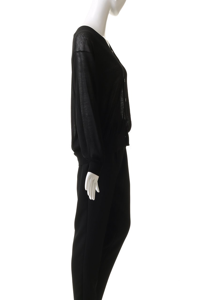 【エイトン/ATON】のCOMPACT コットンVネック ニット カーディガン 人気、トレンドファッション・服の通販 founy(ファニー) 　ファッション　Fashion　レディースファッション　WOMEN　トップス・カットソー　Tops/Tshirt　ニット　Knit Tops　カーディガン　Cardigans　Vネック　V-Neck　カーディガン　Cardigan　シルク　Silk　ジャージ　Jersey　ボトム　Bottom　ラグジュアリー　Luxury　リネン　Linen　ワイド　Wide　other-3|ID: prp329100004450715 ipo3291000000031253531