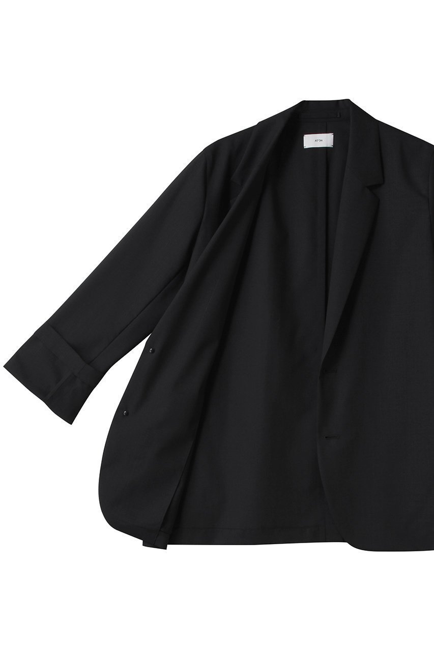 【エイトン/ATON】のTECHNO WOOL GAUZE テーラード ジャケット 人気、トレンドファッション・服の通販 founy(ファニー) 　ファッション　Fashion　レディースファッション　WOMEN　アウター　Coat Outerwear　ジャケット　Jackets　テーラードジャケット　Tailored Jackets　オケージョン　Occasion　ジャケット　Jacket　テーラード　Tailored　バランス　Balance　ボトム　Bottom　今季　This Season　夏　Summer　定番　Standard　other-6|ID: prp329100004450716 ipo3291000000031325117