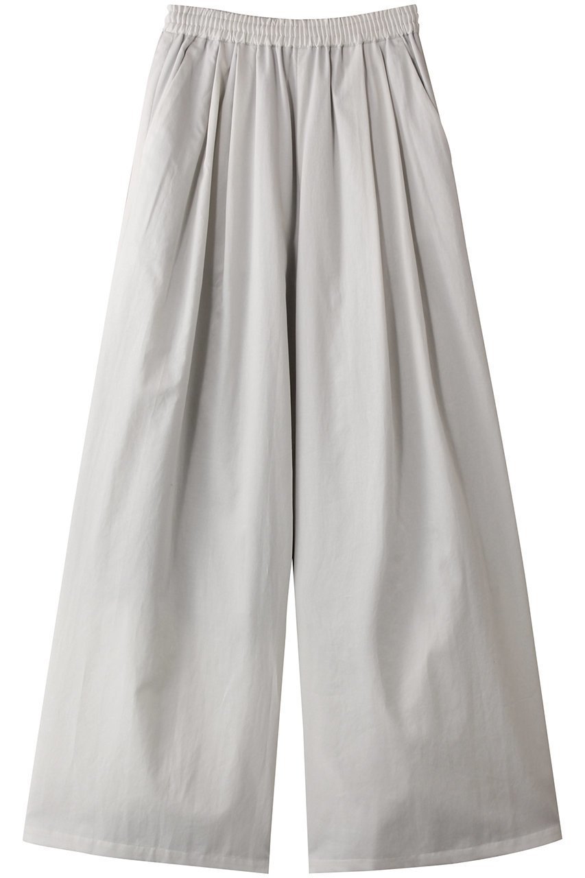 【グラフペーパー/Graphpaper】のSilicon Poplin Two Tuck Wide Pants/パンツ インテリア・キッズ・メンズ・レディースファッション・服の通販 founy(ファニー) 　ファッション　Fashion　レディースファッション　Fashion for Women　パンツ　Pants & Trousers　なめらか　Smooth, Silky Texture　バランス　Balance, Style Balance　ワイド　Wide, Wide Fit　エレガント 上品　Elegant　エクリュ|ID: prp329100004450720 ipo3291000000032905845