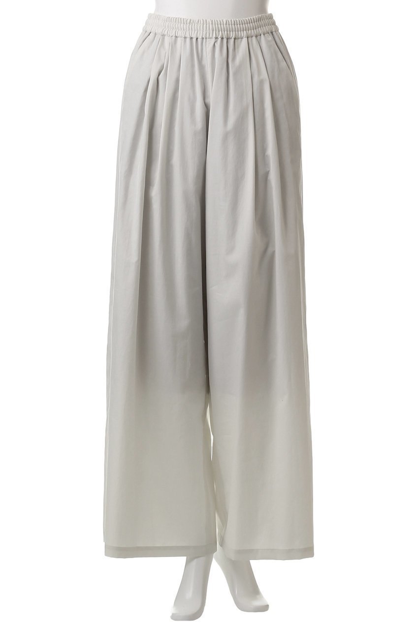 【グラフペーパー/Graphpaper】のSilicon Poplin Two Tuck Wide Pants/パンツ 人気、トレンドファッション・服の通販 founy(ファニー) 　ファッション　Fashion　レディースファッション　Fashion for Women　パンツ　Pants & Trousers　なめらか　Smooth, Silky Texture　バランス　Balance, Style Balance　ワイド　Wide, Wide Fit　エレガント 上品　Elegant　other-2|ID: prp329100004450720 ipo3291000000032905848