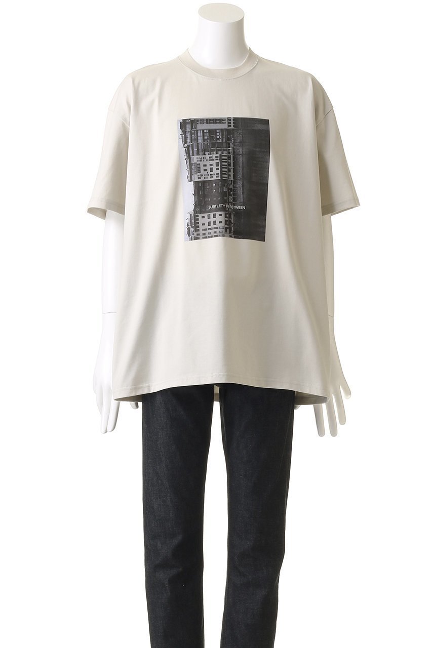 【シュタイン/ssstein】の【UNISEX】OVERSIZED PRINT TEE -SUBTLETY- (MARCERIZ 人気、トレンドファッション・服の通販 founy(ファニー) 　ファッション　Fashion　レディースファッション　Fashion for Women　トップス・カットソー　Cut & Sew Tops　シャツ・ブラウス・オフィスカジュアル　Elegant Blouses & Button-Ups　ロングTシャツ・Tシャツ　Longline T-Shirts & Tees　カットソー・ベーシックTシャツ　Cut-and-Sewn Tops / Stretch Tees & Basics　ユニセックス　Unisex, Genderless　なめらか　Smooth, Silky Texture　ショート　Short, Short Length　シルケット　Silket, Silky Cotton　スリーブ　Sleeve, Long Sleeve / Short Sleeve　プリント　Print, Printed Pattern　人気　Popular, Best Seller　other-2|ID: prp329100004450722 ipo3291000000035480890