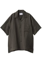 【シュタイン/ssstein / MEN】の【MEN】VIS/LI TWILL OVERSIZED OPEN COLLAR SS SH カーキ|ID:prp329100004450724