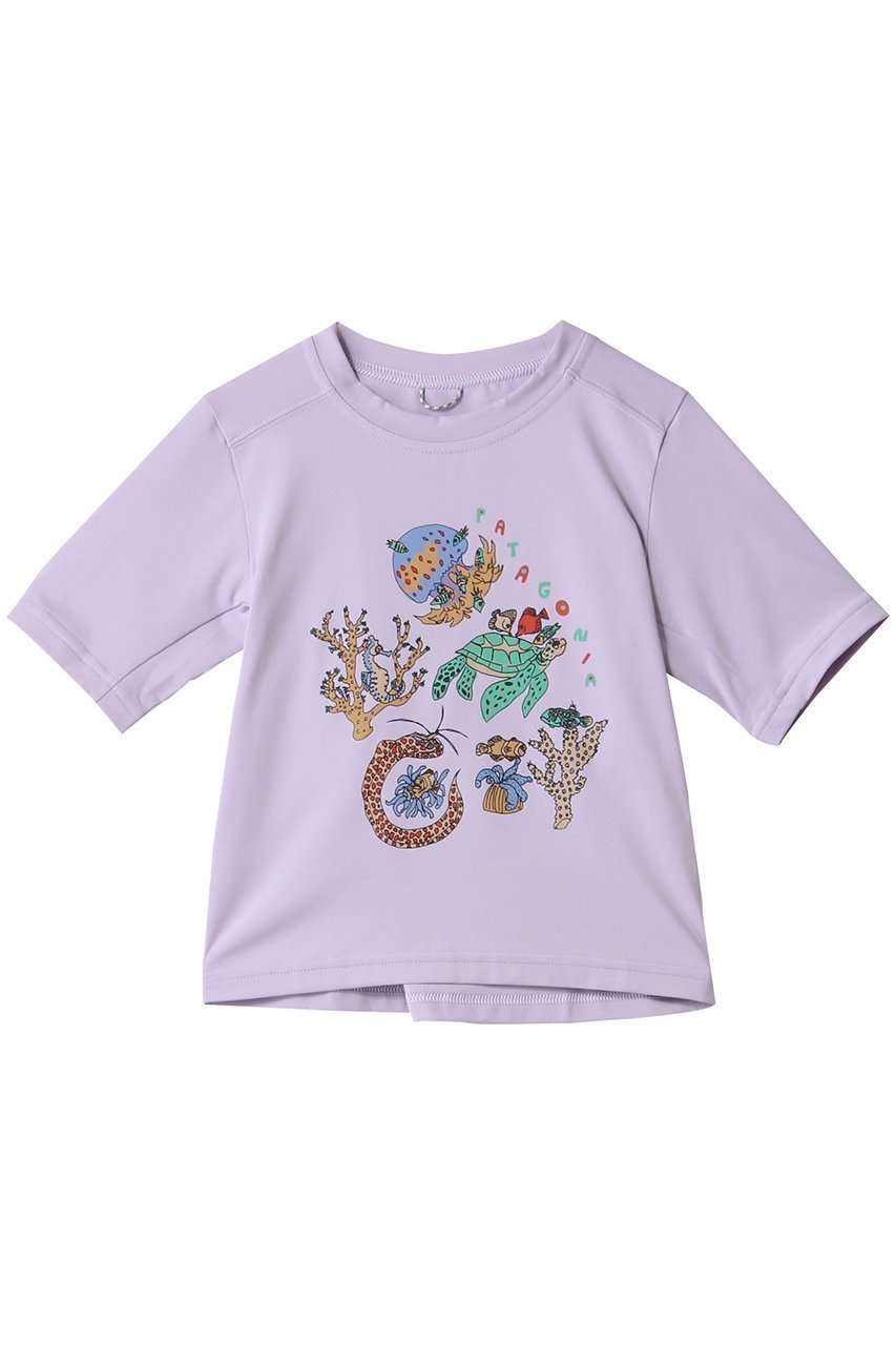 【パタゴニア/patagonia / KIDS】の【Baby】ベビーキャプリーンシルクウェイトTシャツ インテリア・キッズ・メンズ・レディースファッション・服の通販 founy(ファニー) 　ファッション　Fashion　キッズファッション　Fashion for Kids　トップス・カットソー　Cut & Sew Tops　アウトドア　Outdoor Clothing　カラフル　Colorful Design　グラフィック　Graphic, Graphic Design　プリント　Print, Printed Pattern　ベビー　Baby, Babywear　COFX|ID: prp329100004450734 ipo3291000000032841787