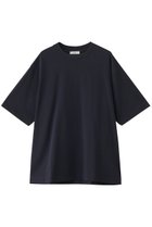 【エイトン/ATON / MEN】の【MEN】FRESCA PLATE ルーズ フィット Tシャツ ネイビー|ID:prp329100004450736