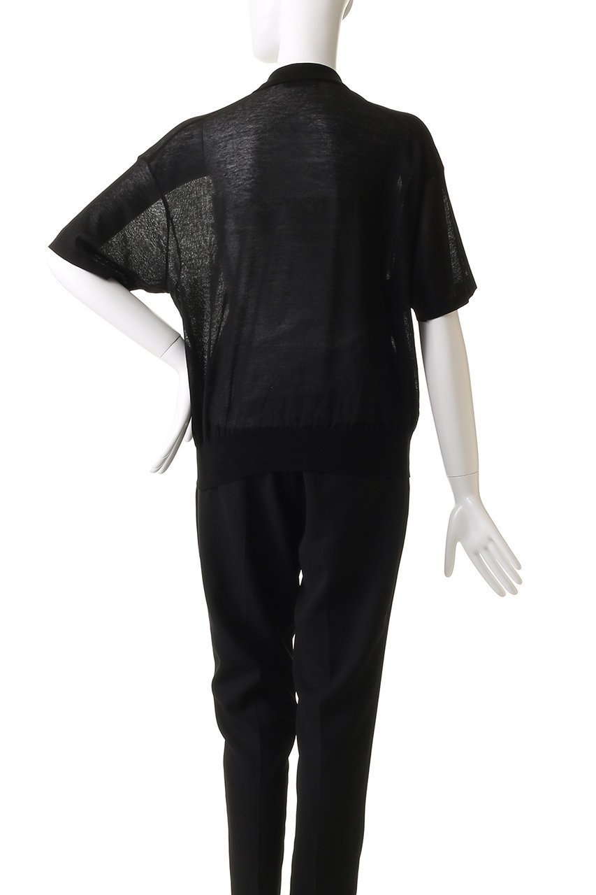 【エイトン/ATON】のCOMPACT コットンスキッパー ポロセーター 人気、トレンドファッション・服の通販 founy(ファニー) 　ファッション　Fashion　レディースファッション　Fashion for Women　トップス・カットソー　Cut & Sew Tops　ニット　Knit Tops & Sweaters　カジュアルプルオーバー・ニットトップス　Pullovers & Knit Tops / Casual Pullovers　シルク　Silk, 100% Silk　スキッパー　Skipper, Open Collar　セーター　Sweater, Knitwear　トレンド　Trend, Trending Now　ボトム　Bottoms, Lower Wear　ラグジュアリー　Luxury, Elegant　リネン　Linen, Linen Fabric　リラックス　Relax, Relaxed Fit　ワイド　Wide, Wide Fit　other-4|ID: prp329100004450737 ipo3291000000032937485