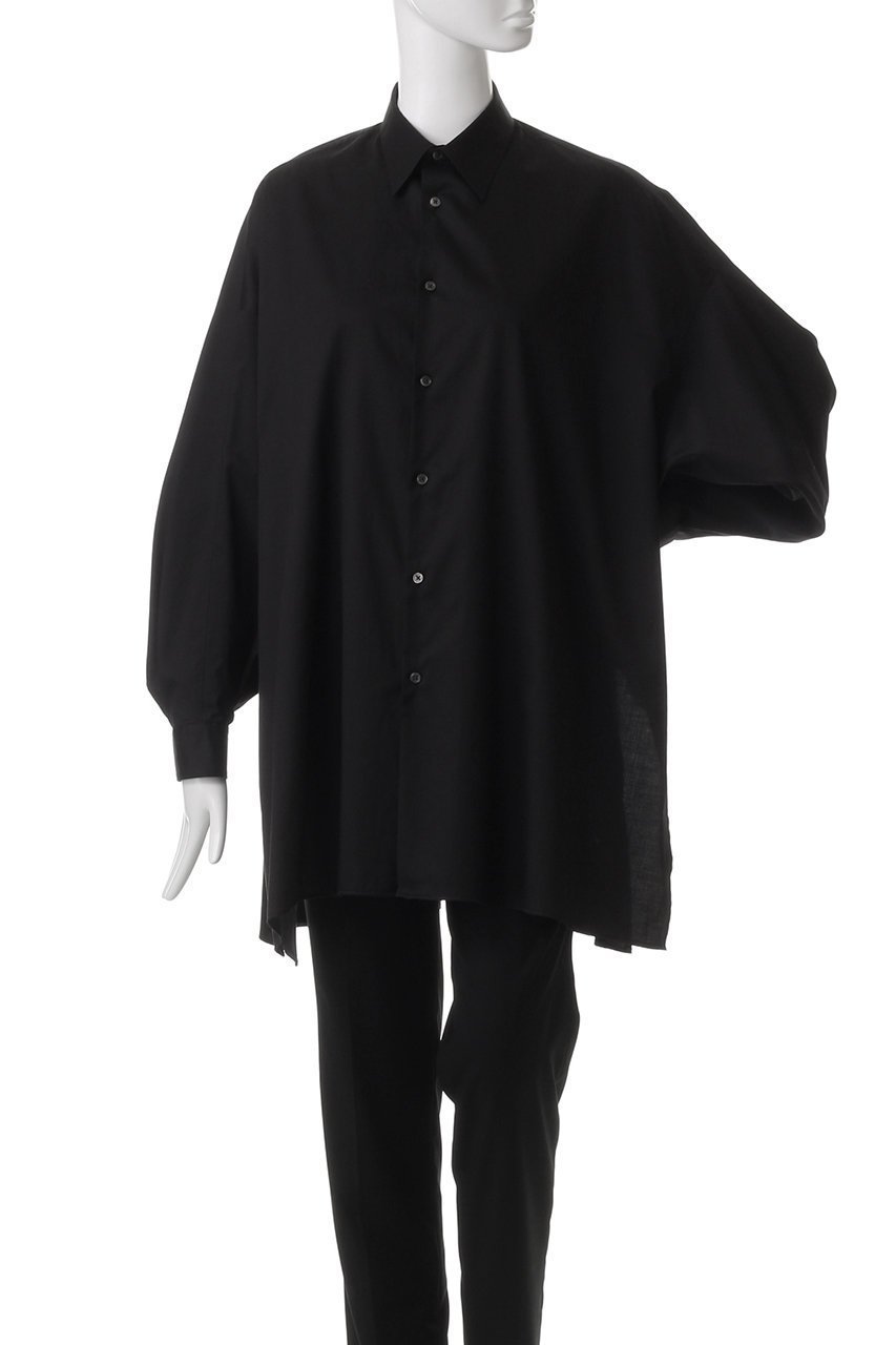 【グラフペーパー/Graphpaper】のSilicon Poplin Deep Slit Regular Collar Shirt/シャツ 人気、トレンドファッション・服の通販 founy(ファニー) 　ファッション　Fashion　レディースファッション　WOMEN　トップス・カットソー　Tops/Tshirt　シャツ/ブラウス　Shirts/Blouses　なめらか　Smooth　スリーブ　Sleeve　ドレープ　Drape　ロング　Long　エレガント 上品　Elegant　other-2|ID: prp329100004450743 ipo3291000000031253672