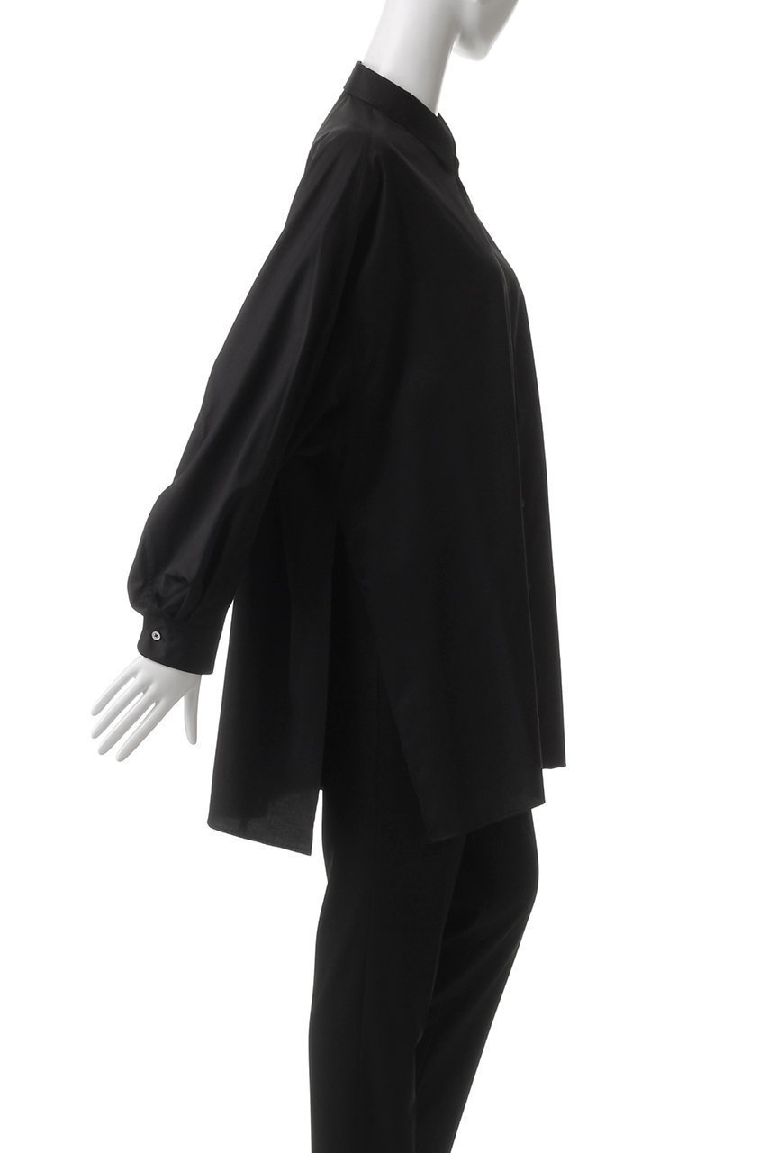 【グラフペーパー/Graphpaper】のSilicon Poplin Deep Slit Regular Collar Shirt/シャツ 人気、トレンドファッション・服の通販 founy(ファニー) 　ファッション　Fashion　レディースファッション　WOMEN　トップス・カットソー　Tops/Tshirt　シャツ/ブラウス　Shirts/Blouses　なめらか　Smooth　スリーブ　Sleeve　ドレープ　Drape　ロング　Long　エレガント 上品　Elegant　other-3|ID: prp329100004450743 ipo3291000000031253674