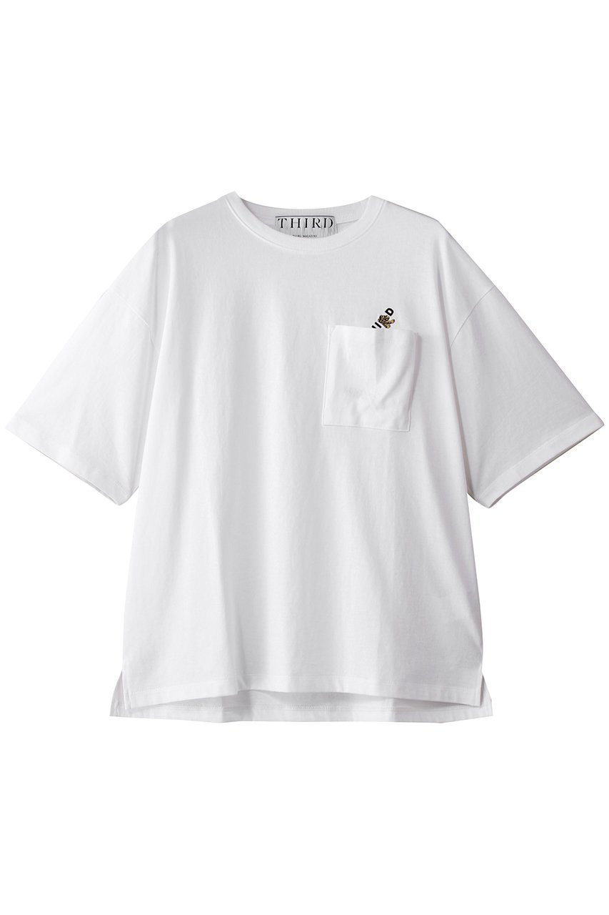 【サードマガジン/THIRD MAGAZINE】のJumping Tiger Tシャツ 人気、トレンドファッション・服の通販 founy(ファニー) 　ファッション　Fashion　レディースファッション　Fashion for Women　トップス・カットソー　Cut & Sew Tops　シャツ・ブラウス・オフィスカジュアル　Elegant Blouses & Button-Ups　ロングTシャツ・Tシャツ　Longline T-Shirts & Tees　カットソー・ベーシックTシャツ　Cut-and-Sewn Tops / Stretch Tees & Basics　ショート　Short, Short Length　シンプル　Simple, Minimal　スラックス　Slacks, Dress Pants　スリーブ　Sleeve, Long Sleeve / Short Sleeve　デニム　Denim, Jeans Material　リラックス　Relax, Relaxed Fit　ワンポイント　One Point, Statement Accent　 other-1|ID: prp329100004450755 ipo3291000000032862142