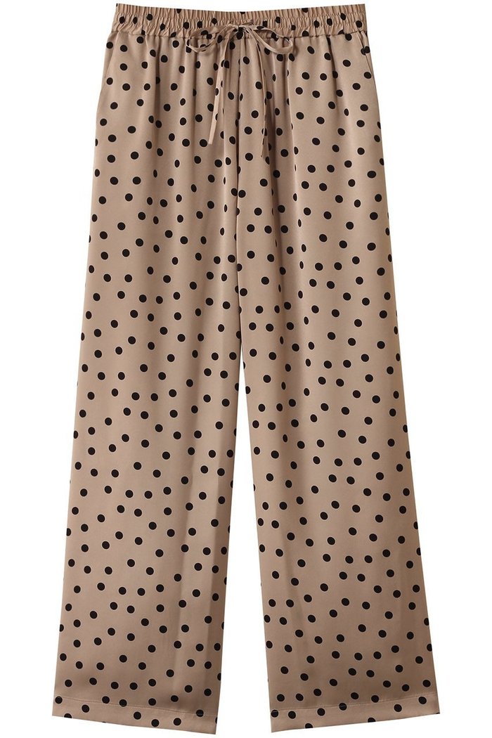 【ハウス オブ ロータス/HOUSE OF LOTUS】のドットサテンパンツ インテリア・キッズ・メンズ・レディースファッション・服の通販 founy(ファニー) https://founy.com/ ファッション Fashion レディースファッション WOMEN パンツ Pants サテン Satin シンプル Simple ストレート Straight ドット Dot ドレープ Drape ドローストリング Drawstring ワイド Wide エレガント 上品 Elegant |ID: prp329100004450758 ipo3291000000031128987