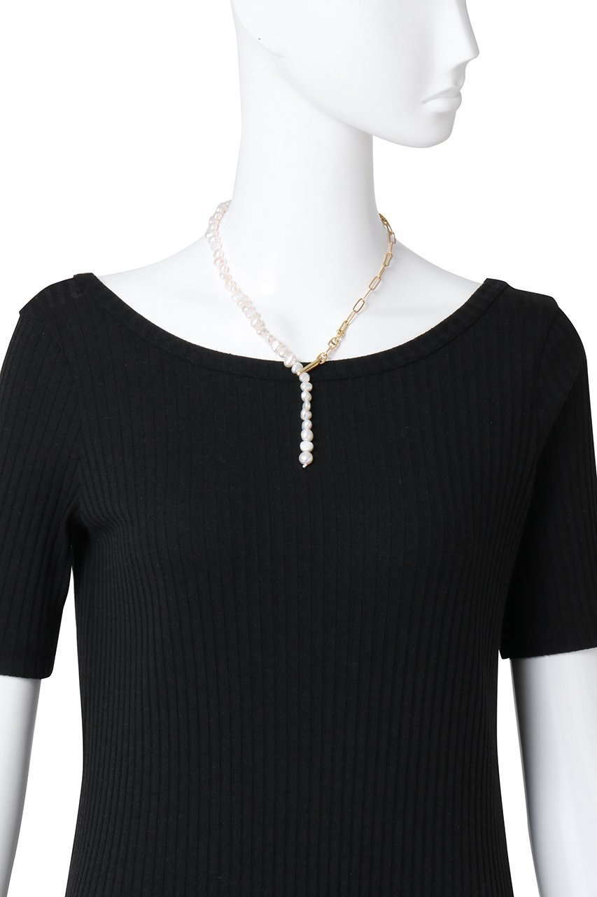 【プルミエ アロンディスモン/1er Arrondissement】の【WEB限定】【EO】ネックレス 人気、トレンドファッション・服の通販 founy(ファニー) 　ファッション　Fashion　レディースファッション　Fashion for Women　ジュエリー　Jewelry　ネックレス　Necklaces & Pendants　アシンメトリー　Asymmetrical Style　エレガント 上品　Elegant　クラシック　Classic, Timeless Style　コンビ　Combo, Combination Style　シンプル　Simple, Minimal　チェーン　Chain, Chain Strap　ネックレス　Necklace, Pendant Necklace　パール　Pearl, Pearl Accent　フォーマル　Formal, Dressy　モダン　Modern, Contemporary　再入荷　Restock / Back in Stock　other-2|ID: prp329100004450766 ipo3291000000031253816