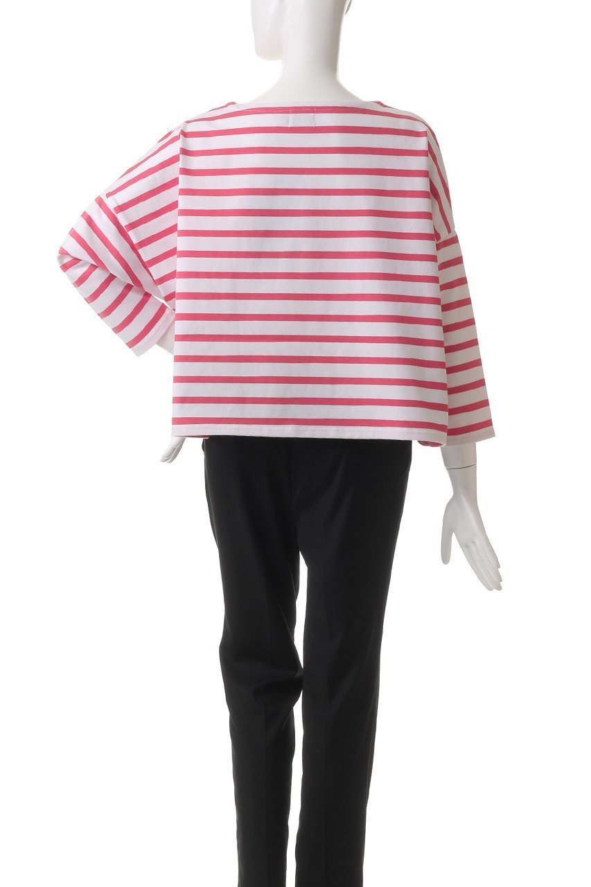 【エリオポール/heliopole】の【Traditional Weatherwear】LYNE ボーダー L/S カットソー 人気、トレンドファッション・服の通販 founy(ファニー) 　ファッション　Fashion　レディースファッション　WOMEN　トップス・カットソー　Tops/Tshirt　シャツ/ブラウス　Shirts/Blouses　ロング / Tシャツ　T-Shirts　カットソー　Cut and Sewn　カットソー　Cut And Sew　ショルダー　Shoulder　スリーブ　Sleeve　デニム　Denim　ドロップ　Drop　バランス　Balance　ボトム　Bottom　ボーダー　Border　リラックス　Relax　ロング　Long　ワイド　Wide　夏　Summer　春　Spring　S/S・春夏　Ss・Spring/Summer　other-4|ID: prp329100004450775 ipo3291000000031253879