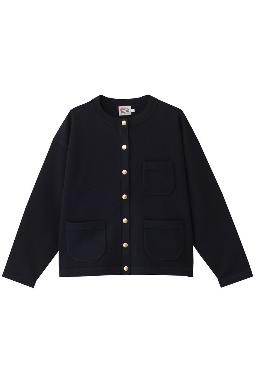【エリオポール/heliopole】の【Traditional Weatherwear】ARKLEY ニット インテリア・キッズ・メンズ・レディースファッション・服の通販 founy(ファニー) 　ファッション　Fashion　レディースファッション　Fashion for Women　トップス・カットソー　Cut & Sew Tops　ニット　Knit Tops & Sweaters　カジュアルプルオーバー・ニットトップス　Pullovers & Knit Tops / Casual Pullovers　クラシック　Classic, Timeless Style　フロント　Front, Front Design　エレガント 上品　Elegant　ネイビー|ID: prp329100004450777 ipo3291000000032937352
