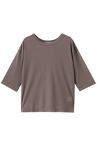 【エリオポール/heliopole】のシアーストライプTシャツ ブラウン|ID:prp329100004450778