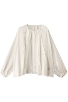 【エリオポール/heliopole】のクレープシアーギャザーブラウス ホワイト|ID: prp329100004450780 ipo3291000000035333436