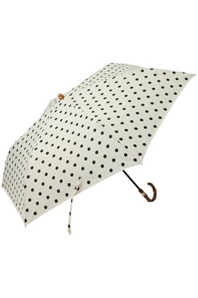 【エリオポール/heliopole】 【Traditional Weatherwear】FOLDING BAMBOO DOT/折りたたみ傘人気、トレンドファッション・服の通販 founy(ファニー) ファッション Fashion レディースファッション Fashion for Women レイングッズ・傘・晴雨兼用傘 Umbrellas & Rain Gear クラシカル Classical, Vintage-Inspired コンパクト Compact, Small Size ドット Polka Dot, Dot Pattern ハンカチ Handkerchief, Hanky エレガント 上品 Elegant 傘 Umbrella, Parasol 再入荷 Restock / Back in Stock 時計 Watch, Wristwatch 軽量 Lightweight, Ultra Light |ID:prp329100004450782