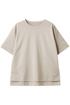 【ウィムガゼット/Whim Gazette】のスーピマコットンTシャツ ベージュ|ID:prp329100004450783