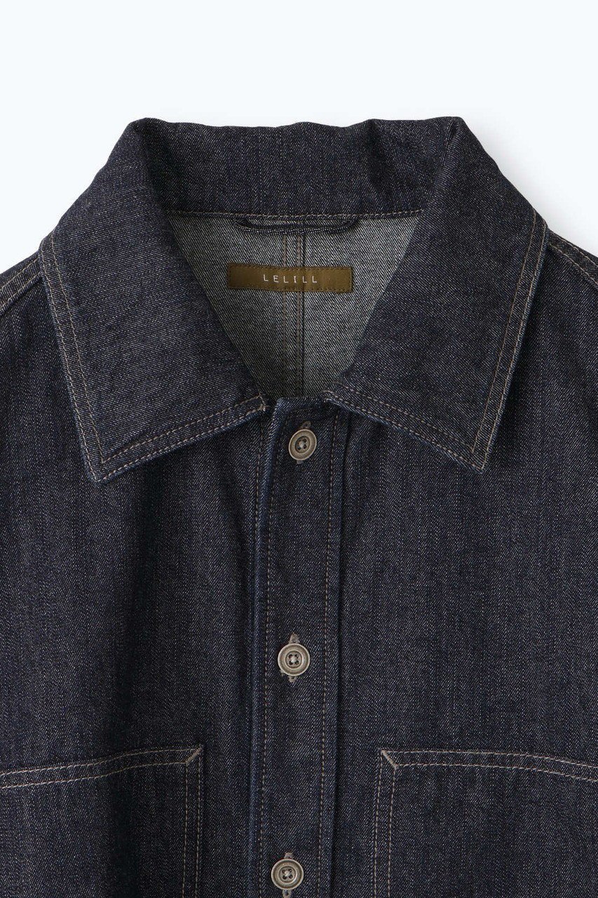 【レリル/lelill】のDECK SHIRTS JK 人気、トレンドファッション・服の通販 founy(ファニー) 　ファッション　Fashion　レディースファッション　WOMEN　アウター　Coat Outerwear　ジャケット　Jackets　インディゴ　Indigo　ジャケット　Jacket　セットアップ　Set Up　デニム　Denim　定番　Standard　春　Spring　other-5|ID: prp329100004450788 ipo3291000000031325111