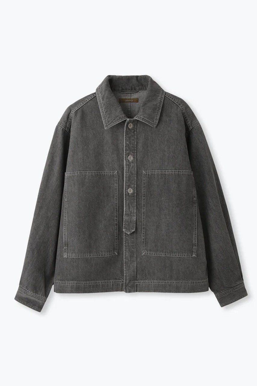 【レリル/lelill】のDECK SHIRTS JK インテリア・キッズ・メンズ・レディースファッション・服の通販 founy(ファニー) 　ファッション　Fashion　レディースファッション　Fashion for Women　アウター　Coat / Outerwear Collection　レディースジャケット・軽アウター　Jackets　インディゴ　Indigo Denim　ジャケット　Jacket, Outerwear　セットアップ　Set-Up, Coordinated Outfit　デニム　Denim, Jeans Material　定番　Standard, Basic Item　春　Spring　グレー|ID: prp329100004450788 ipo3291000000032967324