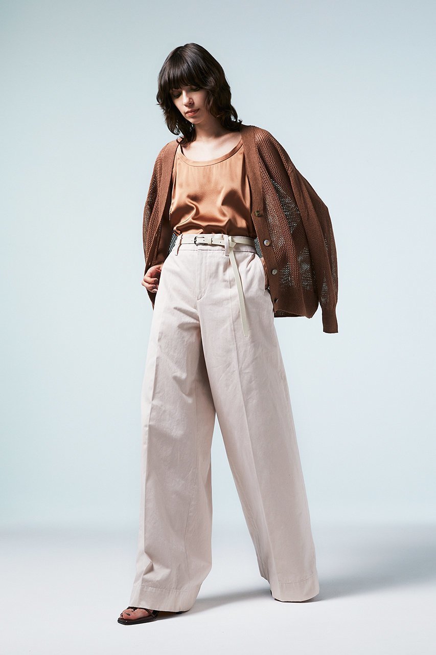 【オーヴィル/EAUVIRE】のワイドレッグパンツ 人気、トレンドファッション・服の通販 founy(ファニー) 　ファッション　Fashion　レディースファッション　Fashion for Women　パンツ　Pants & Trousers　サテン　Satin, Glossy Fabric　タンブラー　Tumbler, Travel Mug　other-8|ID: prp329100004451713 ipo3291000000032906348