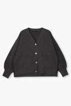 【レリル/lelill】のハイテク BASIC カーデ 人気、トレンドファッション・服の通販 founy(ファニー) ファッション Fashion レディースファッション Fashion for Women トップス・カットソー Cut & Sew Tops ニット Knit Tops & Sweaters カーディガン・羽織り Layered Style Cardigans カーディガン Cardigan, Knitwear スリット Slit, Slit Detail ミラノリブ Milano Rib, Milano Stitch 人気 Popular, Best Seller thumbnail チャコールグレー|ID: prp329100004451714 ipo3291000000032953213