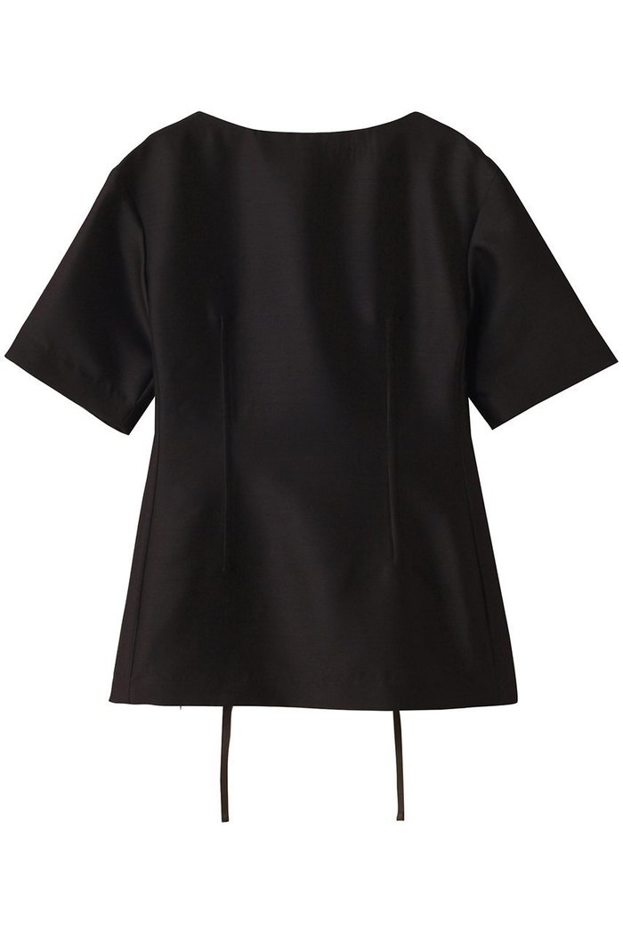 【ジェイドット/j.】の【コラボ】シルクウールバックリボンブラウス インテリア・キッズ・メンズ・レディースファッション・服の通販 founy(ファニー) https://founy.com/ ファッション Fashion レディースファッション Fashion for Women トップス・カットソー Cut & Sew Tops シャツ・ブラウス・オフィスカジュアル Elegant Blouses & Button-Ups コラボ Collaboration, Collab シェイプ Shape, Slim Fit ショート Short, Short Length シルク Silk, 100% Silk スリーブ Sleeve, Long Sleeve / Short Sleeve リボン Ribbon, Bow ロング Long, Long-Length |ID: prp329100004451716 ipo3291000000035612623