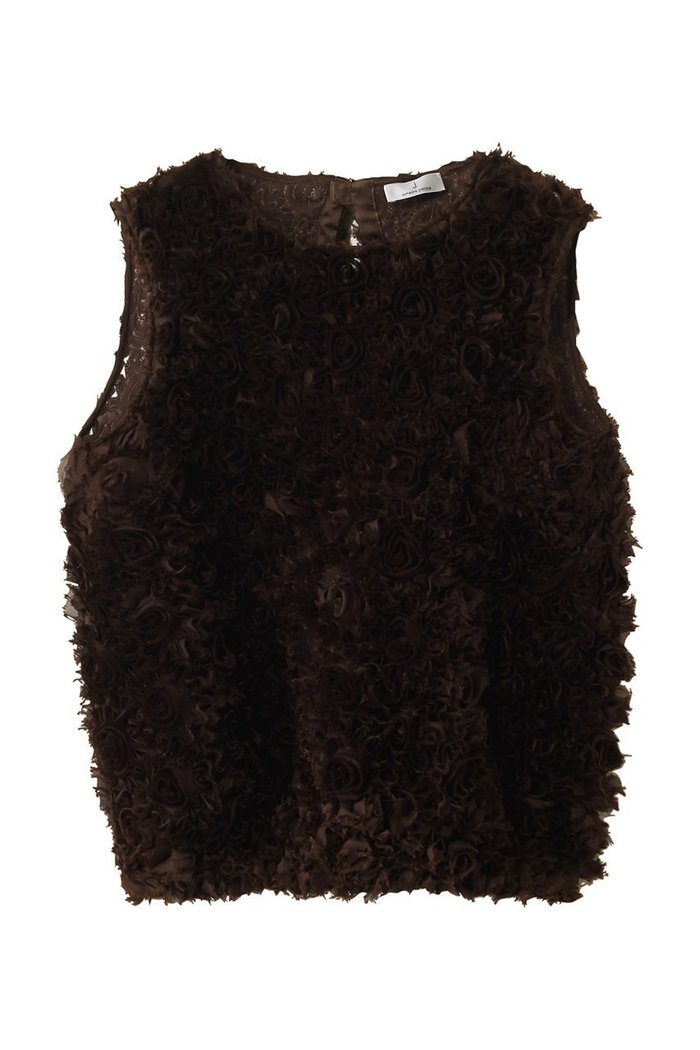 【ジェイドット/j.】の【コラボ】ローズチュールブラウス インテリア・キッズ・メンズ・レディースファッション・服の通販 founy(ファニー) https://founy.com/ ファッション Fashion レディースファッション Fashion for Women トップス・カットソー Cut & Sew Tops キャミソール&ノースリーブ Camisoles & Sleeveless Tops シャツ・ブラウス・オフィスカジュアル Elegant Blouses & Button-Ups おすすめ Recommended / Our Picks エレガント 上品 Elegant コラボ Collaboration, Collab ドット Polka Dot, Dot Pattern ノースリーブ Sleeveless, No-Sleeve バランス Balance, Style Balance フェミニン Feminine, Girly ブラウジング Blouson Silhouette, Cinched Waist モチーフ Motif, Design Theme ローズ Rose, Rose Motif |ID: prp329100004451717 ipo3291000000036396155