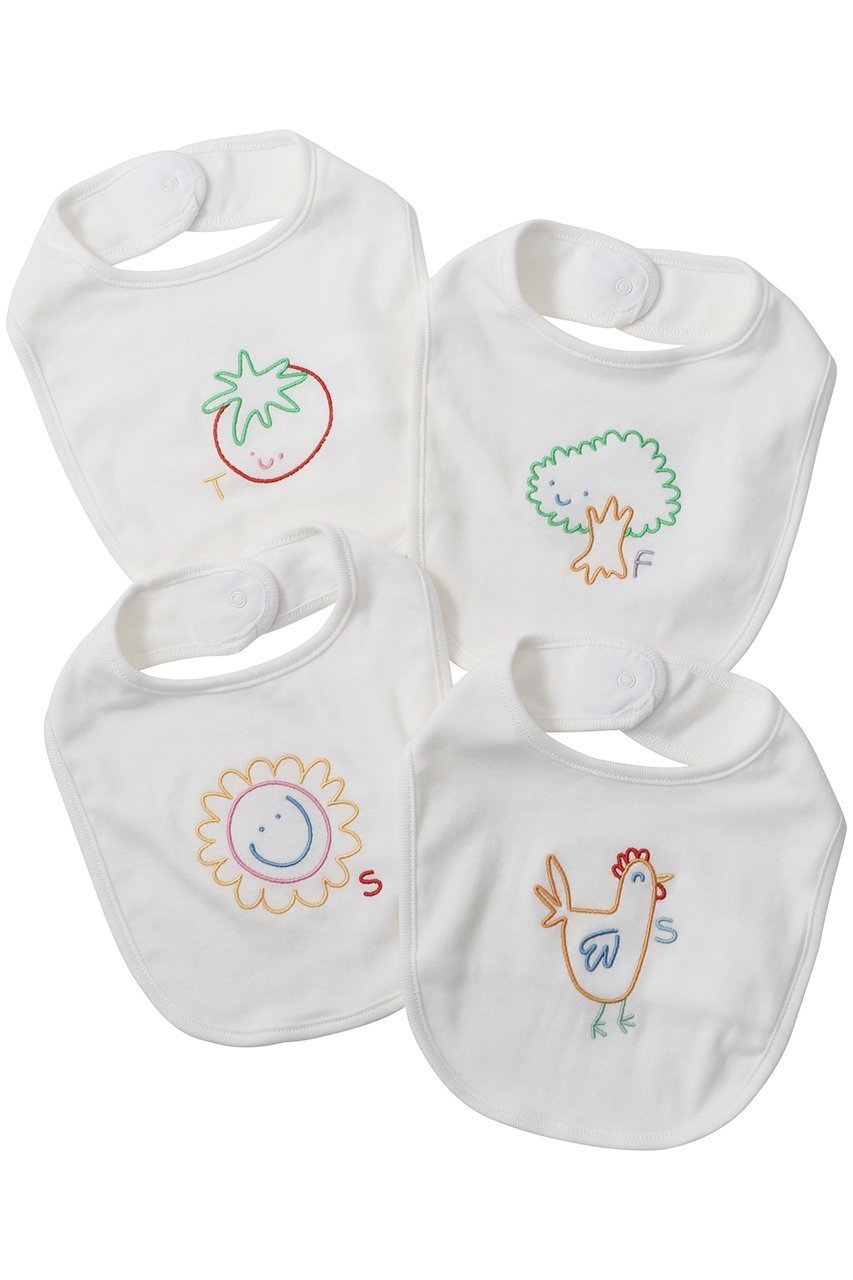 【ステラ マッカートニー/STELLA McCARTNEY / KIDS】の【BABY】刺しゅう ビブセット 人気、トレンドファッション・服の通販 founy(ファニー) 　ファッション　Fashion　キッズファッション　KIDS　カラフル　Colorful　ギフト プレゼント　Gift Present　ベビー　Baby　モチーフ　Motif　other-3|ID: prp329100004451724 ipo3291000000031252879