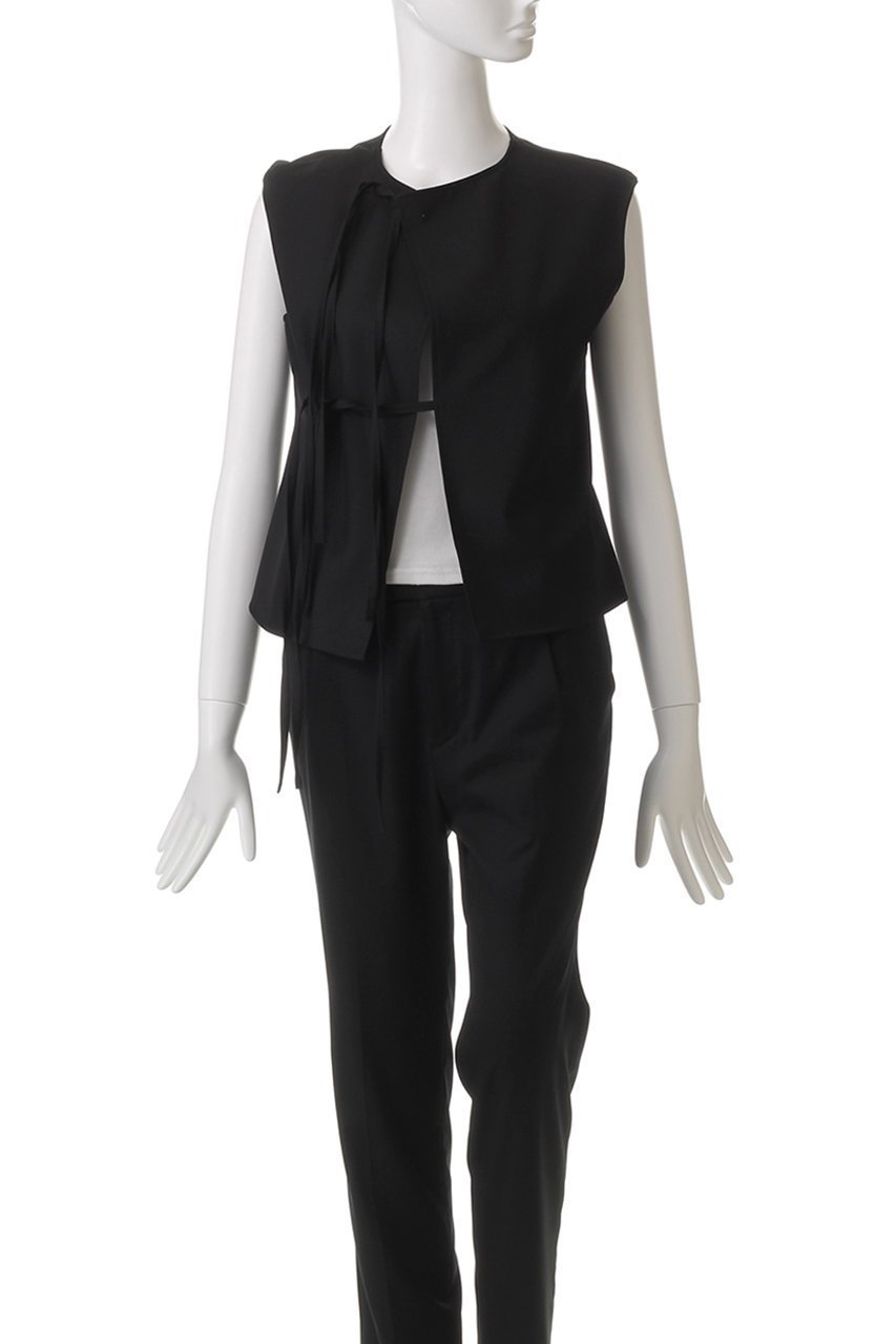 【シーオール/SEEALL】のリボンバック トップス 人気、トレンドファッション・服の通販 founy(ファニー) 　ファッション　Fashion　レディースファッション　Fashion for Women　トップス・カットソー　Cut & Sew Tops　キャミソール&ノースリーブ　Camisoles & Sleeveless Tops　シャツ・ブラウス・オフィスカジュアル　Elegant Blouses & Button-Ups　サマー　Summer, Summer Style　ノースリーブ　Sleeveless, No-Sleeve　マニッシュ　Mannish, Boyish　リボン　Ribbon, Bow　エレガント 上品　Elegant　other-2|ID: prp329100004451728 ipo3291000000034955423