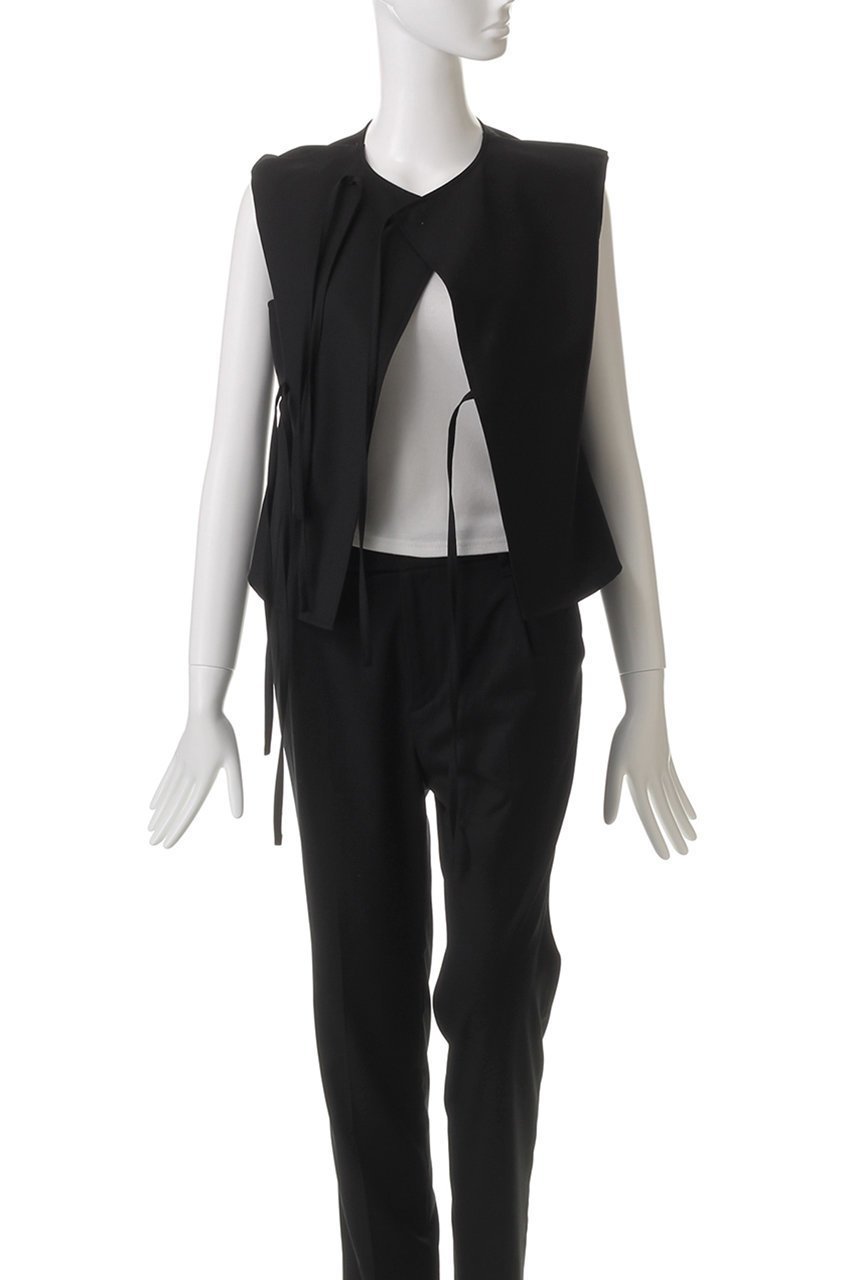 【シーオール/SEEALL】のリボンバック トップス 人気、トレンドファッション・服の通販 founy(ファニー) 　ファッション　Fashion　レディースファッション　Fashion for Women　トップス・カットソー　Cut & Sew Tops　キャミソール&ノースリーブ　Camisoles & Sleeveless Tops　シャツ・ブラウス・オフィスカジュアル　Elegant Blouses & Button-Ups　サマー　Summer, Summer Style　ノースリーブ　Sleeveless, No-Sleeve　マニッシュ　Mannish, Boyish　リボン　Ribbon, Bow　エレガント 上品　Elegant　other-7|ID: prp329100004451728 ipo3291000000034955433