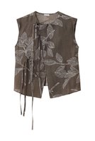 【シーオール/SEEALL】のリボンバック トップス 人気、トレンドファッション・服の通販 founy(ファニー) ファッション Fashion レディースファッション Fashion for Women トップス・カットソー Cut & Sew Tops キャミソール&ノースリーブ Camisoles & Sleeveless Tops シャツ・ブラウス・オフィスカジュアル Elegant Blouses & Button-Ups ノースリーブ Sleeveless, No-Sleeve リボン Ribbon, Bow |ID:prp329100004451729