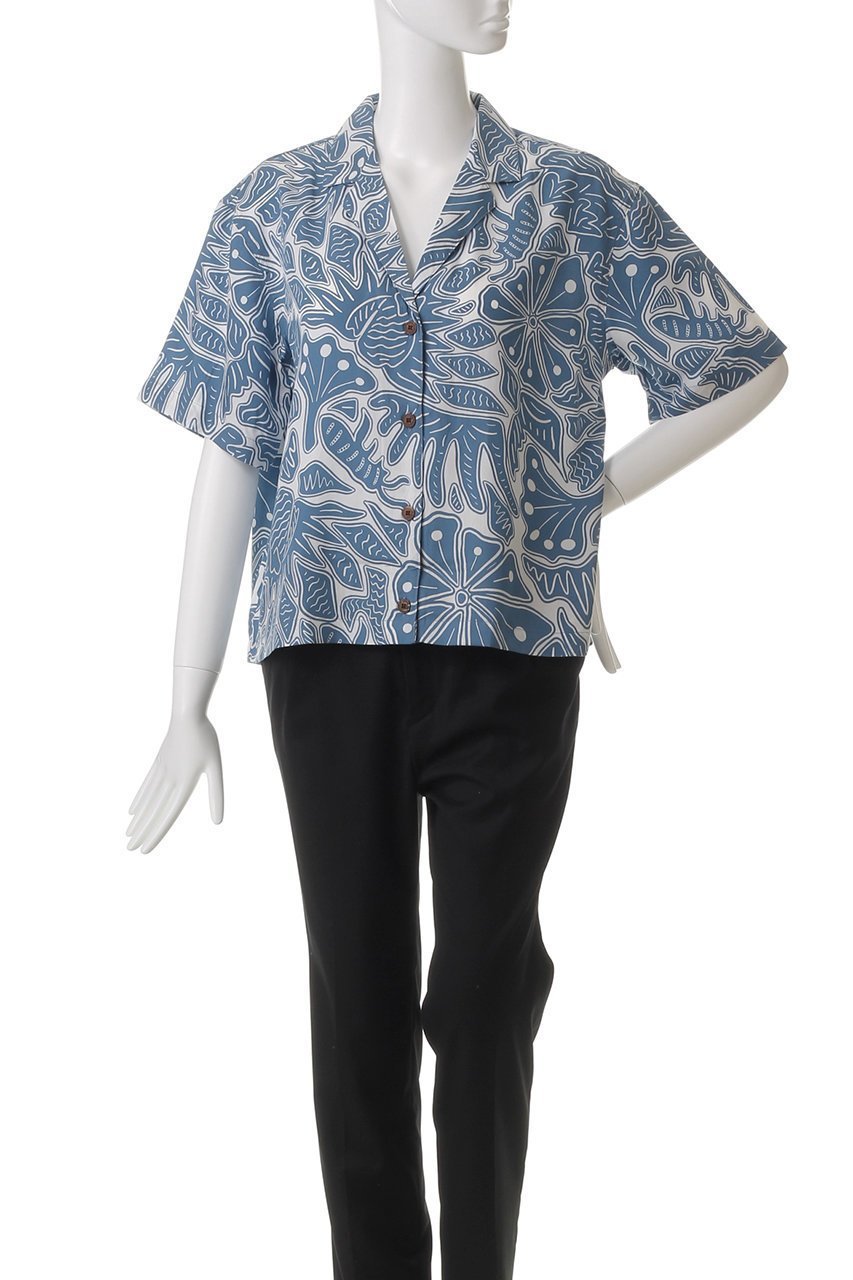 【パタゴニア/Patagonia】のウィメンズタイダルスレッズシャツ 人気、トレンドファッション・服の通販 founy(ファニー) 　ファッション　Fashion　レディースファッション　Fashion for Women　トップス・カットソー　Cut & Sew Tops　シャツ・ブラウス・オフィスカジュアル　Elegant Blouses & Button-Ups　ショート　Short, Short Length　スリーブ　Sleeve, Long Sleeve / Short Sleeve　ビッグ　Big, Oversized　ビーチ　Beach, Seaside　プリント　Print, Printed Pattern　モチーフ　Motif, Design Theme　リゾート　Resort, Vacation Style　夏　Summer　軽量　Lightweight, Ultra Light　other-2|ID: prp329100004451734 ipo3291000000033822378